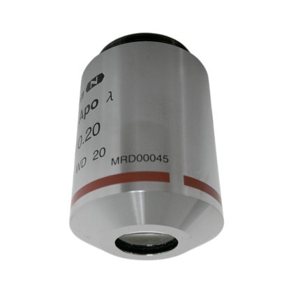 Nikon Plan Apo Lambda 4x/0.2 M25 Thread Size Microscope Objective in ...