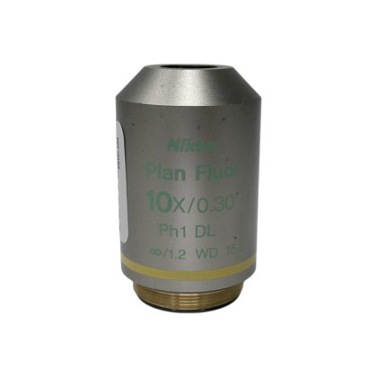 Nikon Plan Fluor 10x/0.30 PH1 DL M25 Thread Size Microscope Objective ...