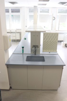 Köttermann ダブルワークステーション、シンク