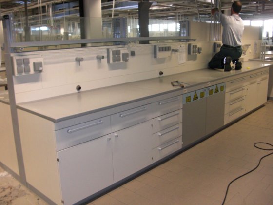 Móveis de laboratório Waldner