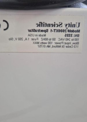 Unity Scientific Spectrastar 2600XT 台式近场