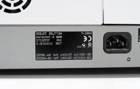 メトラー HR83-P 水分計