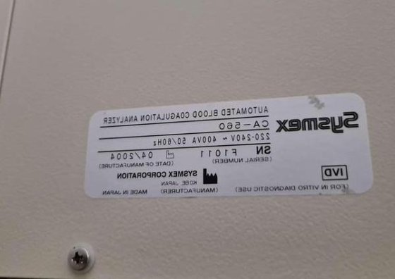 Sysmex XT-2000i 自動血液分析装置Sysm