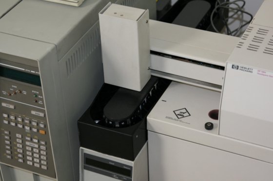 Hewlett GC/MS-System
