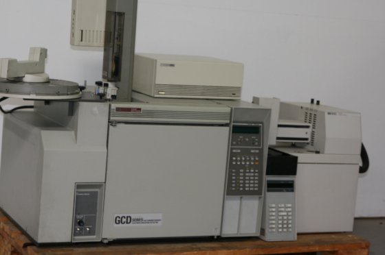 Hewlett GC/MS-System
