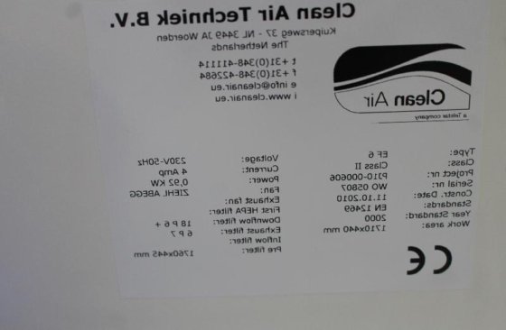 Clean Air EF 6 生物安全柜Clean