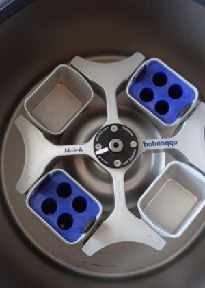 遠心分離機、エッペンドルフ、5804