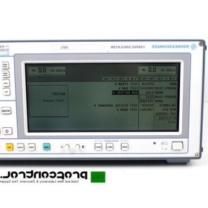 罗德与施瓦茨，慕尼黑。ABFS 衰落仿真器。