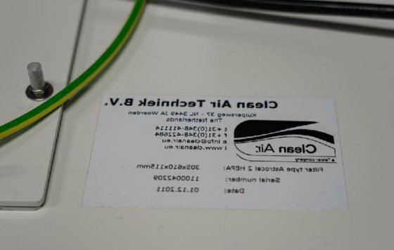 微生物学的安全キャビネット CleanAir EF-S