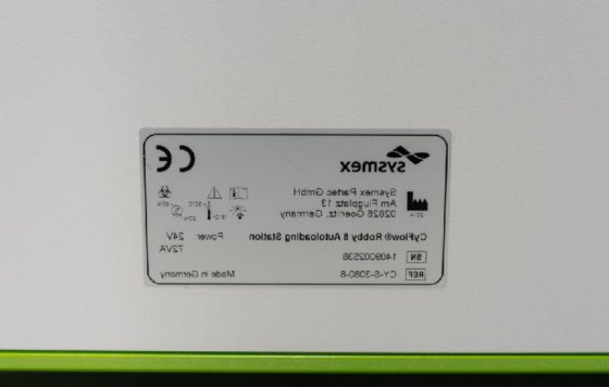 Sysmex Partec Cyflow Robby 8