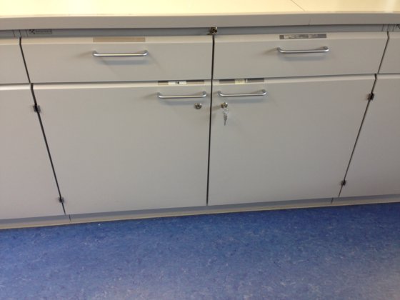 Köttermann 下部収納キャビネット 120