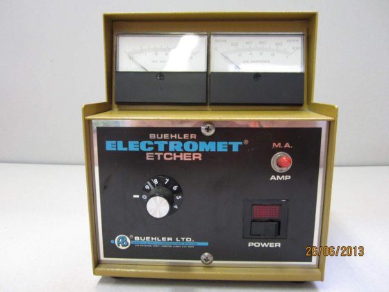 Bühler Electromet Etcher