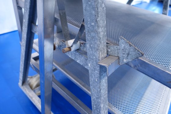 N.N.. SS Cheese turning storage