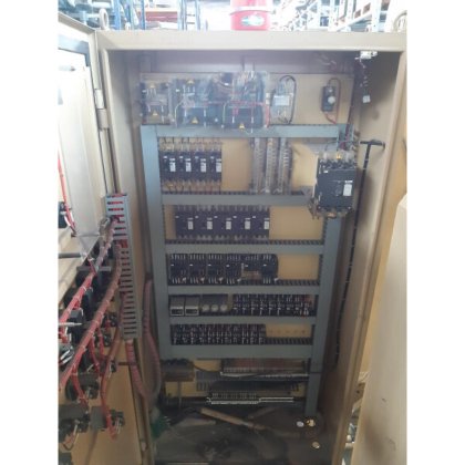 Sandblasting machine with turntable and