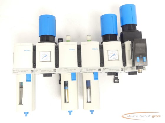 Festo MS6 LF 1/2 C R M + MS6 LRB 1/2 D5 + MS6 LFM /2 A R M DA +MS6 LRPB ...