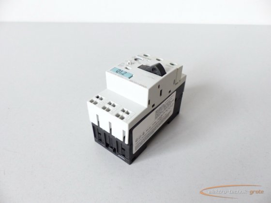 Siemens 3RV1011 0HA20 Circuit-breaker E Stand 05 + 3RV1901 1D Auxiliary ...