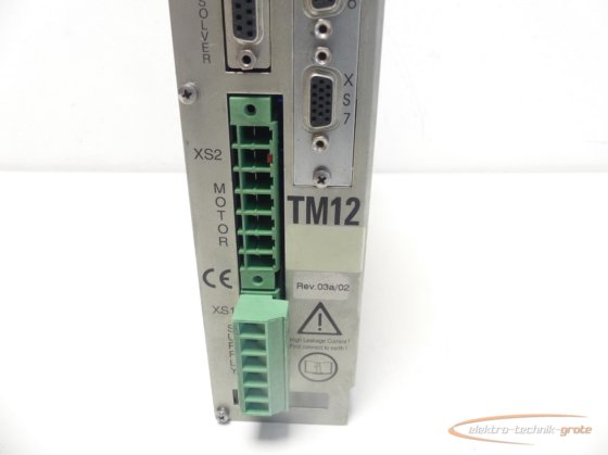 Cooper Power Tools TM12 Servo