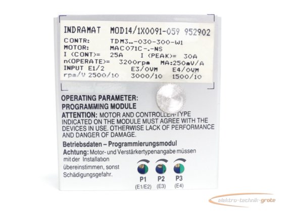 Indramat MOD14 / 1X0091 059