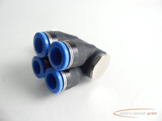 Festo pneumatic push-in connector multiple distributor Ø 8mm in ...