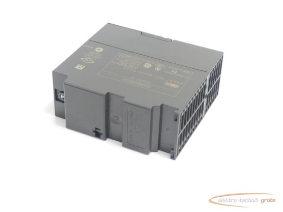 Siemens 6ES7307 1BA00 0AA0 Power supply E Stand 4 SNQ6SN404907 in ...