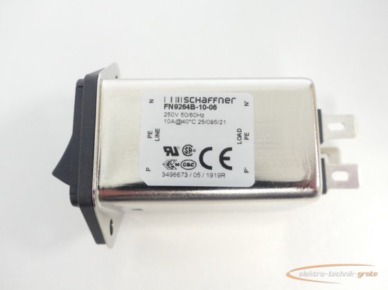 Schaffner FN9264B 10 06 Strom