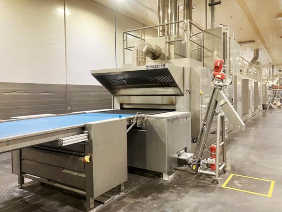 2017 デンボア、ヤウヘテクニイカ、レコード、トロンプ クラッカー生産ライン完成