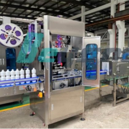 瓶子自动套标机