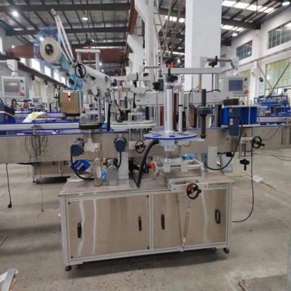 自动顶部贴标机 - 为瓶子和产品高速、精确贴标