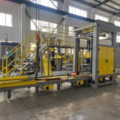 玻璃瓶和铝罐拆垛机