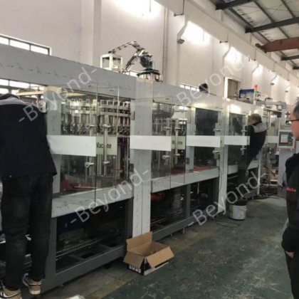 15000BPH 四合一果汁灌装机 | 纸浆果汁解决方案