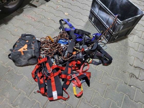 Posten Fallschutzgurte