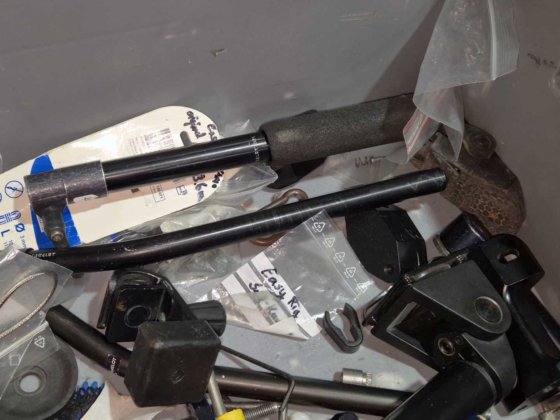 Posten Griff-/ Stativteile