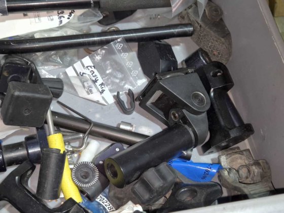 Posten Griff-/ Stativteile