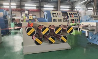 塑料圆丝拉丝机 Rope Net