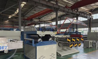 高强亚麻扁丝挤出机 Rope Net