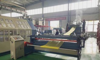 塑料平网挤出机 Rope Net