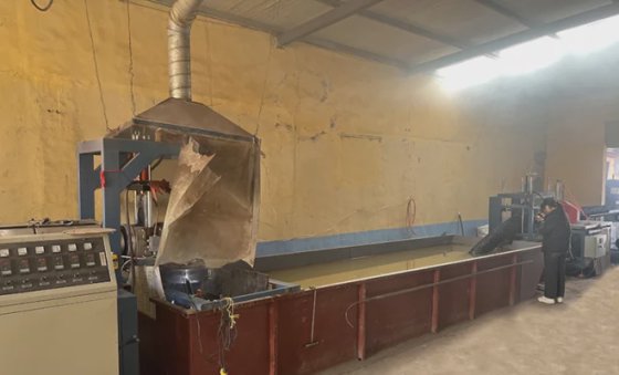 塑料盲沟挤出机 Rope Net