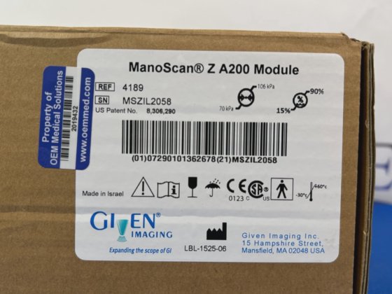 Medtronic Given Imaging ManoScan ESO Manometry System - New Open Box in ...
