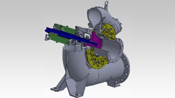 小水力発電システム 流体機械