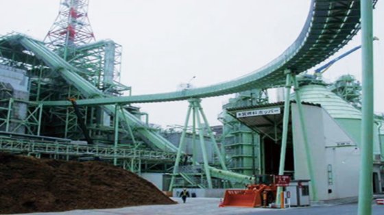 パイプコンベヤ 運搬機械