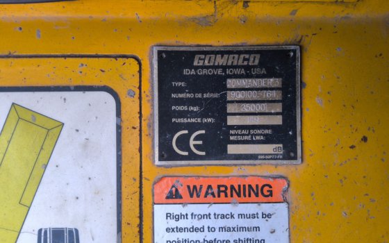 2008 Gomaco Commander III