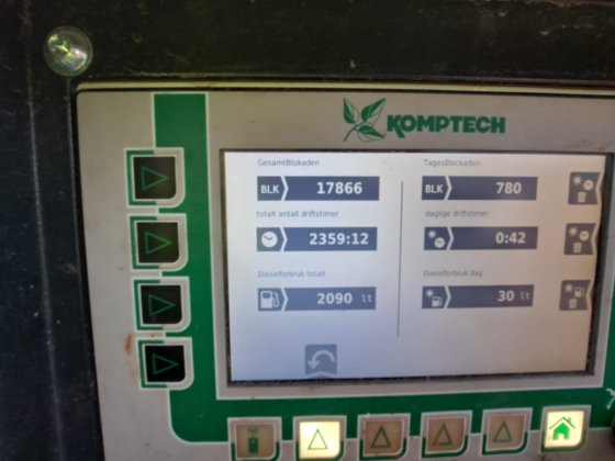 2018 Komptech Terminator Xtron