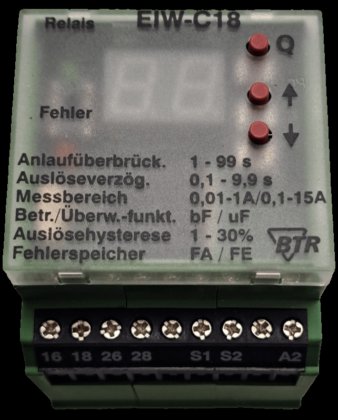 BTR EIW-C18 电流测量继电器