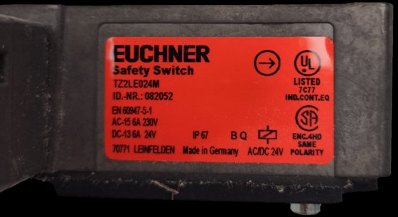 Euchner 电子机械安全开关带锁 TZ2LE024M
