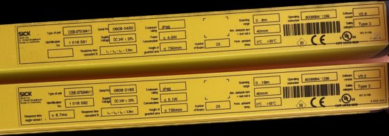 Sick 安全光幕 C2000 扩展版 S+E