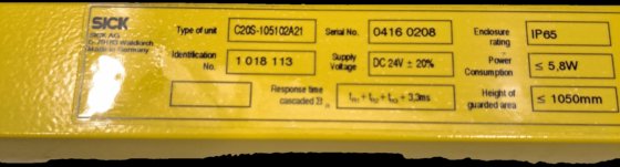 Sick 安全光栅套件 C2000