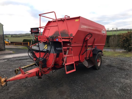 1999 Kuhn Euromix Feeder Wagon In Carlisle United Kingdom