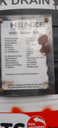 Gebrauchte lagerbehälter