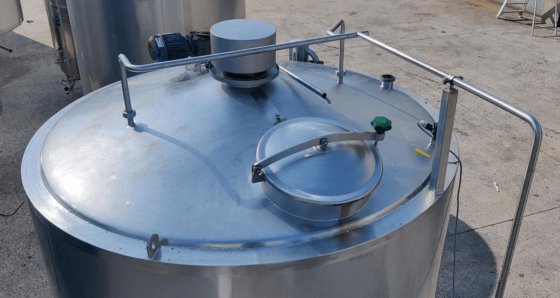 Gebrauchte mischbehälter