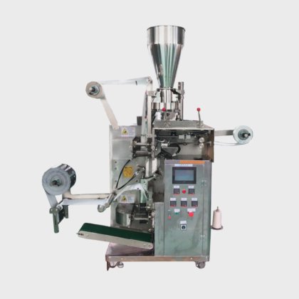 带绳带标签的茶包包装机